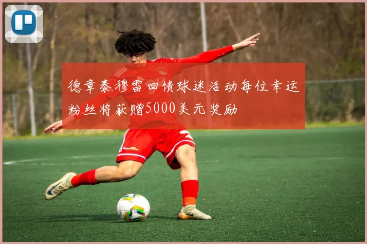 德章泰穆雷回馈球迷活动每位幸运粉丝将获赠5000美元奖励